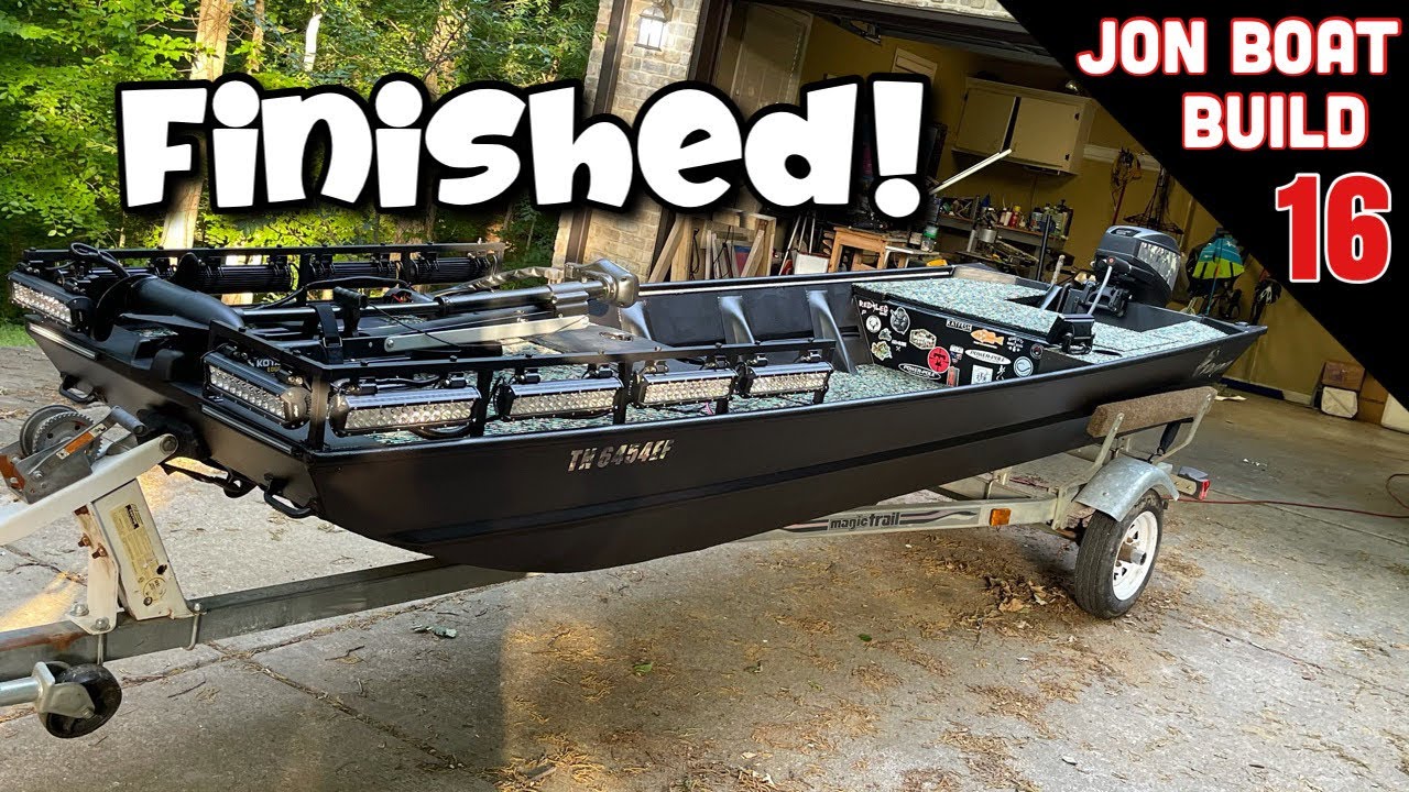 Jon Boat Build Complete | Overview of the 1436 Weldbilt