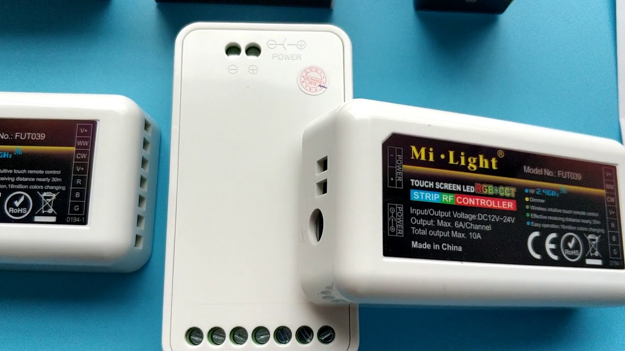 FUT039 Mi Light 2 4GHz RGB+CCT LED controller - happyttt.com