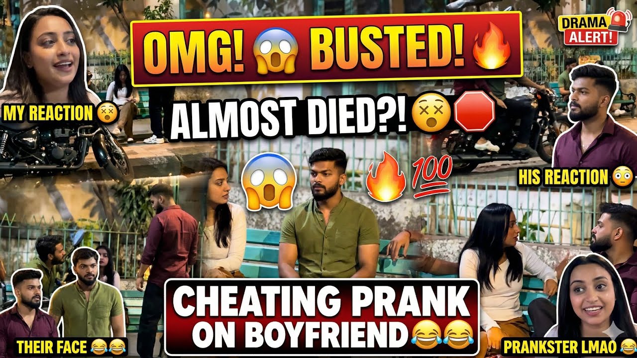 Cheating Prank On Boyfriend 🎀 | Dubai se aaya mera dost😬 | Gandi fight ho gayi😭 | Sanjana & Deep💕