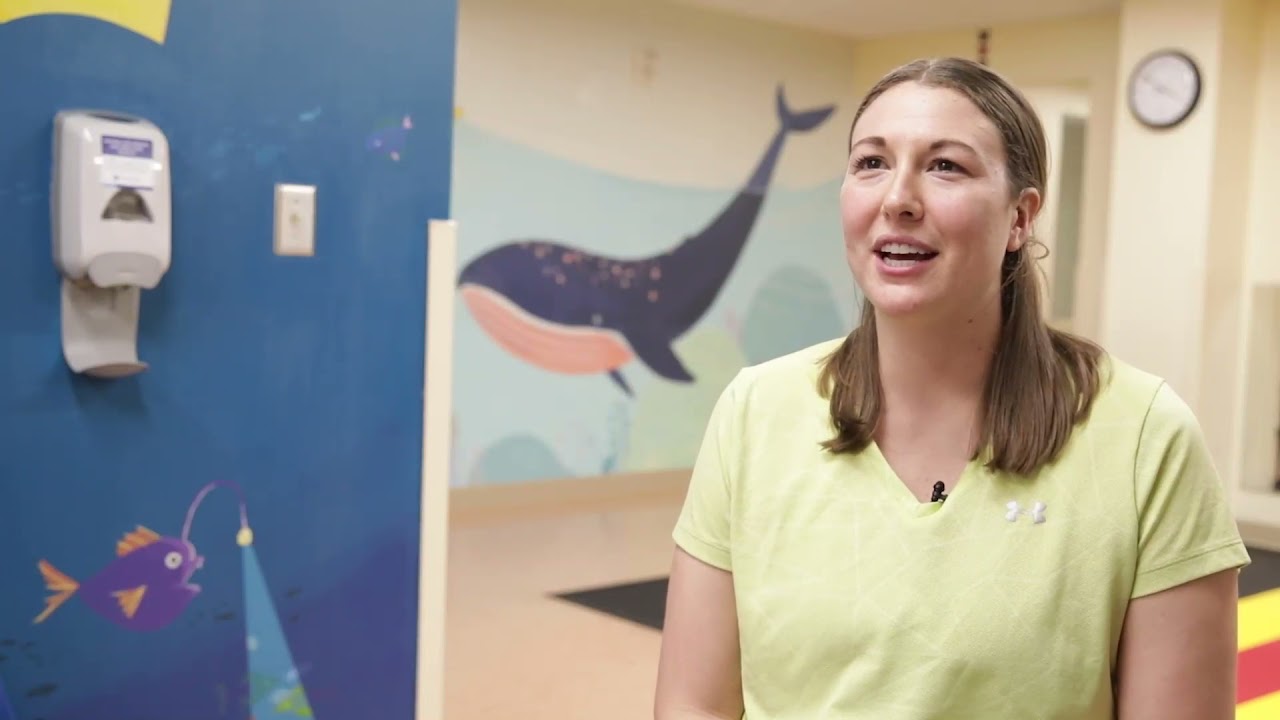 Aquatic Therapy with Gannon Kupko - Penn State Health Children's Hospital.