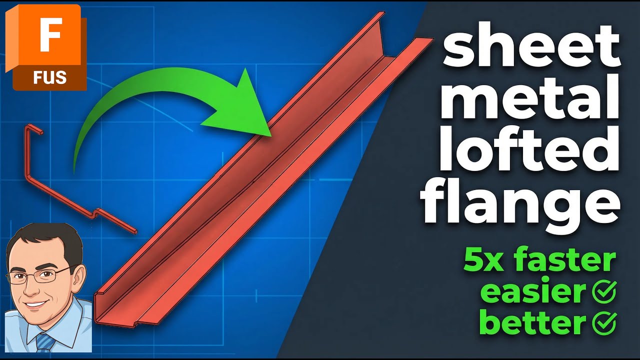 Stop Overcomplicating Sheet Metal: Use Loft in Fusion 360