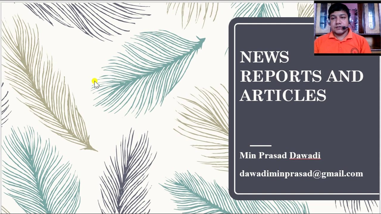 Media writing: writing news reports and articles #Mediawriting #newsreports #newsarticles