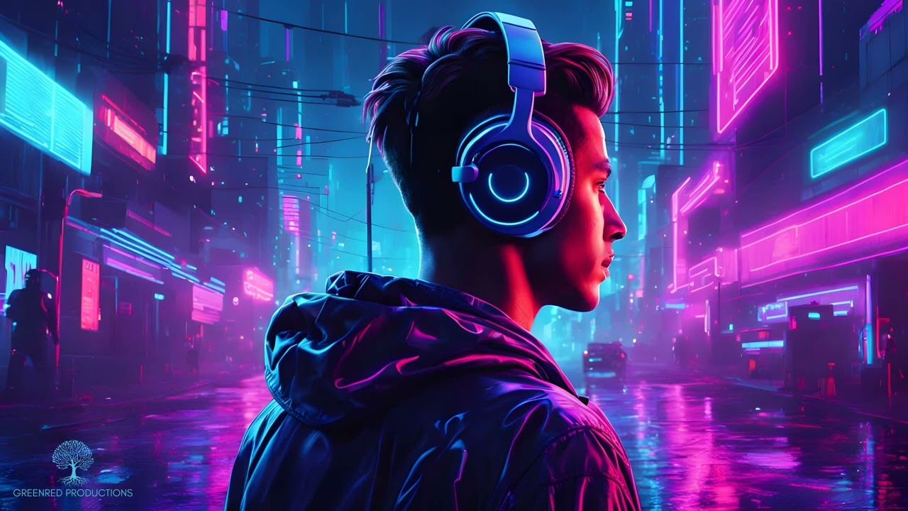 Synthwave Music for Focus, Background Music for Studying