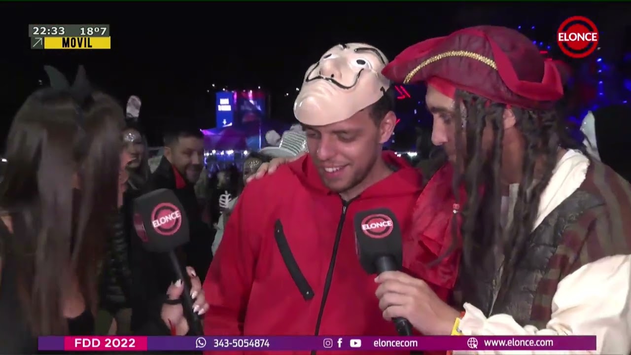 Fotos y videos de la FDD: los disfrazados que posaron para Elonce en la Fiesta