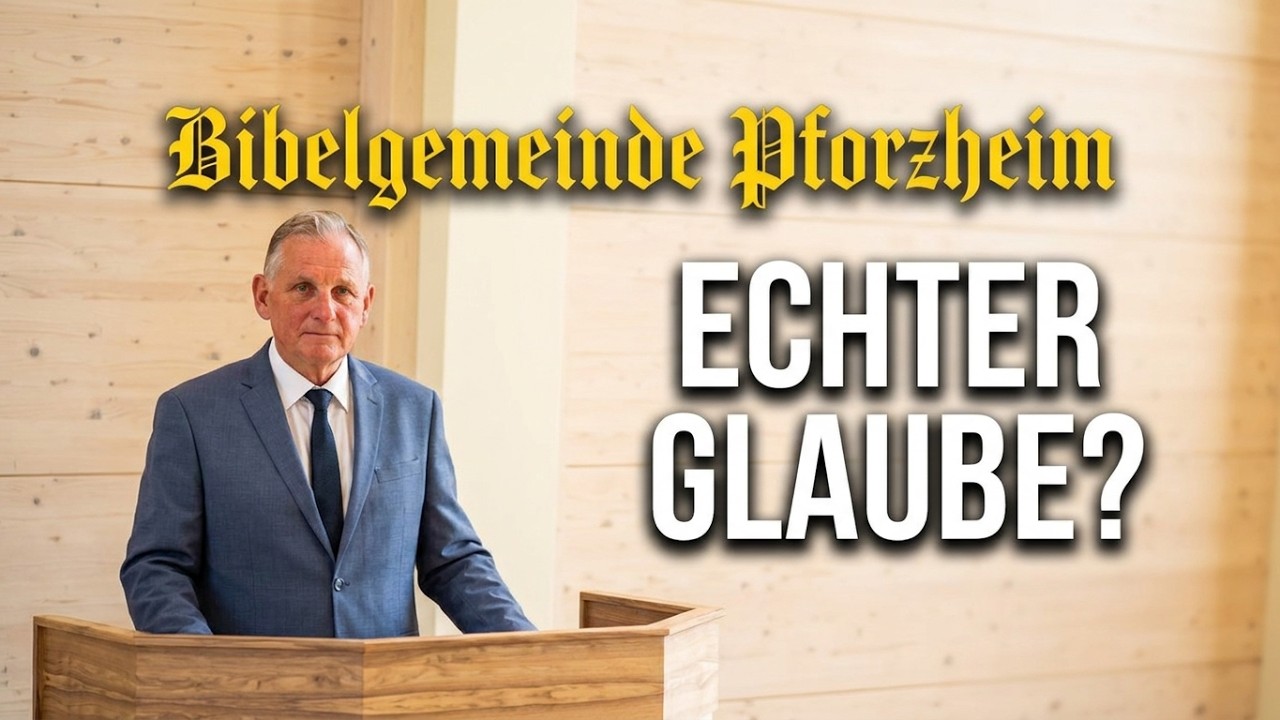 Kennzeichen der geistlichen Wiedergeburt. Predigt von Lothar Gassmann in der Bibelgemeinde Pforzheim