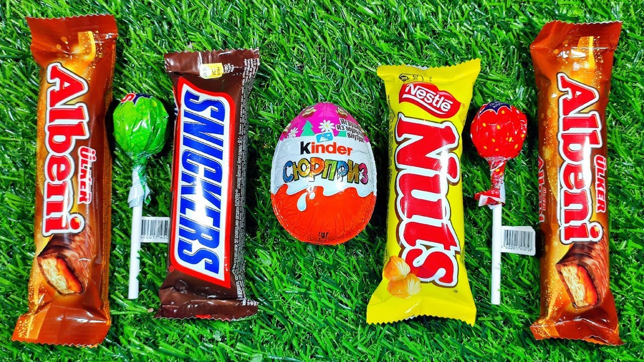 Sweet Lollipops and Candies Unpacking ASMR 🍭 Satisfying Video | Chupa Chups Surprise, Kinder Joy