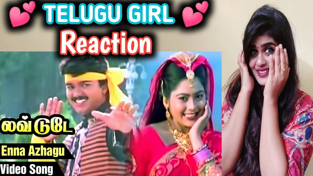 Enna Azhagu song | #lovetoday #Reaction #thalapathy | Sangeetha tutorial Ananthapur 💕