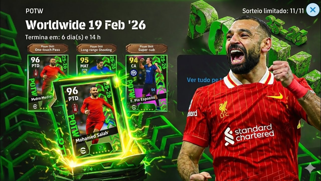 PACK OPENING NA NOVA BOX DE POTW NO EFOOTBALL MOBILE 