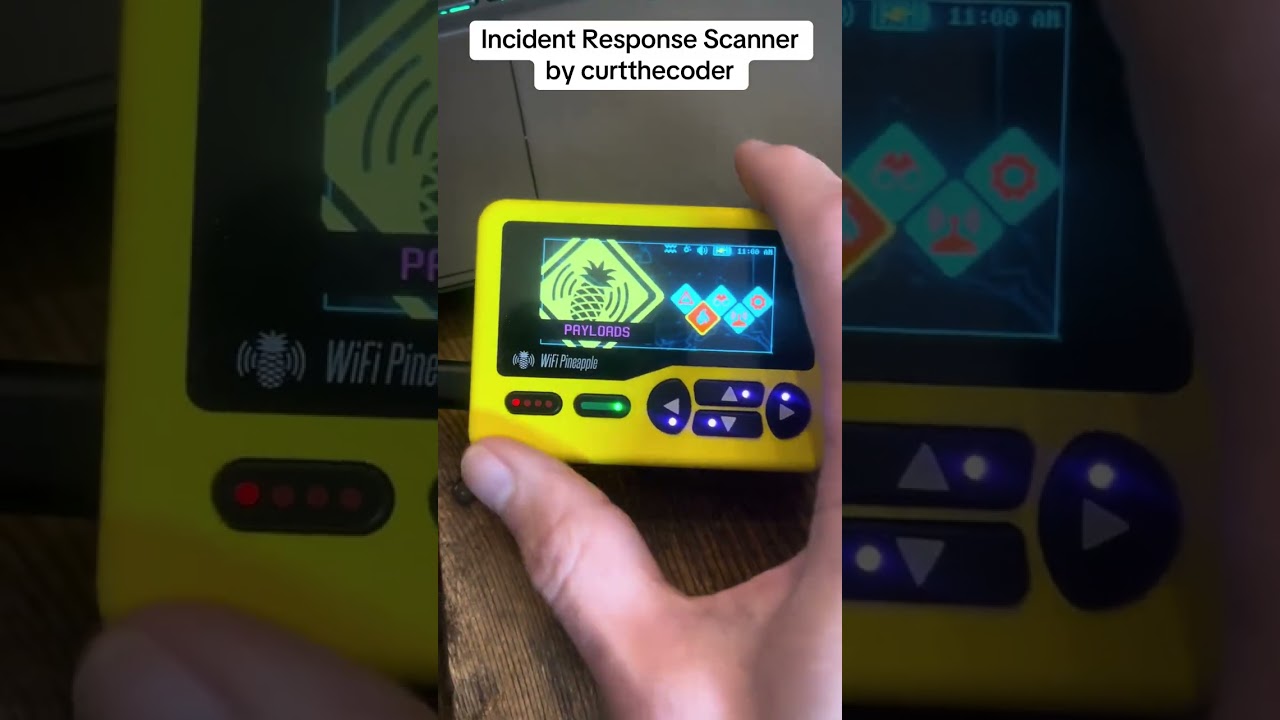 Incident Response Scanner by @curtthecoder  for Hak5 Wifi Pineapple Pager