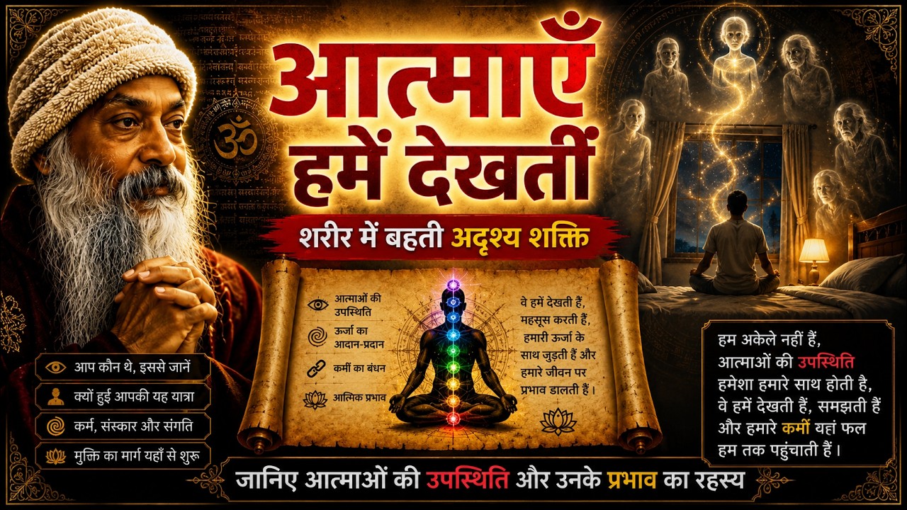 OSHO – क्या मरे हुए लोग हमें देख सकते हैं सच क्या है | OSHO HINDI SPEECH