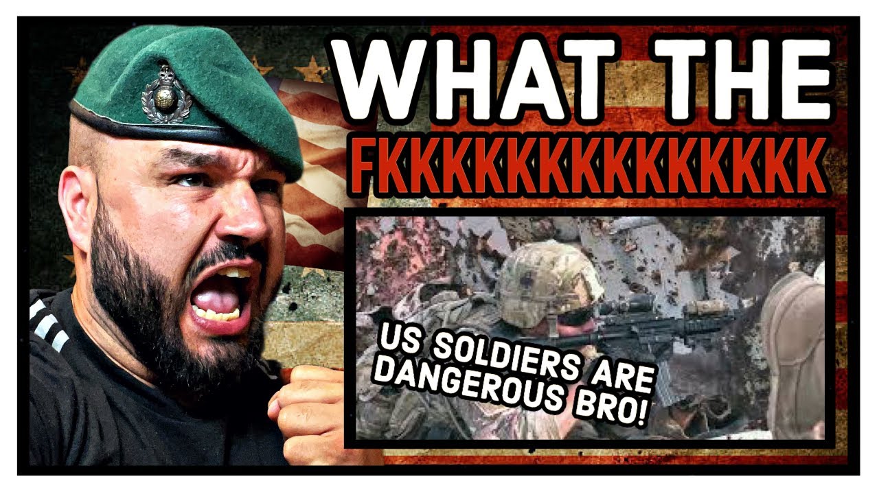 British Marine Reacts to U.S. Soldiers In Action – Squad Movements