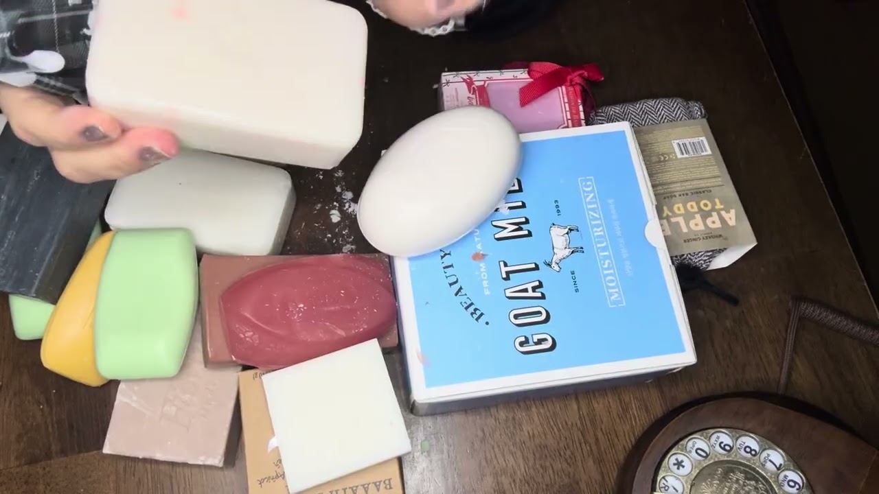 Opening new soap packets 🧼🫧🧽