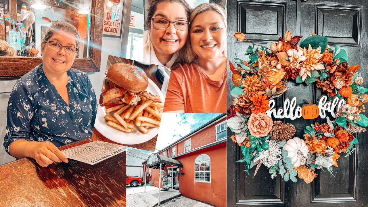 SISTER LUNCH DATES + FALL WREATH UNBOXING // VLOG #123