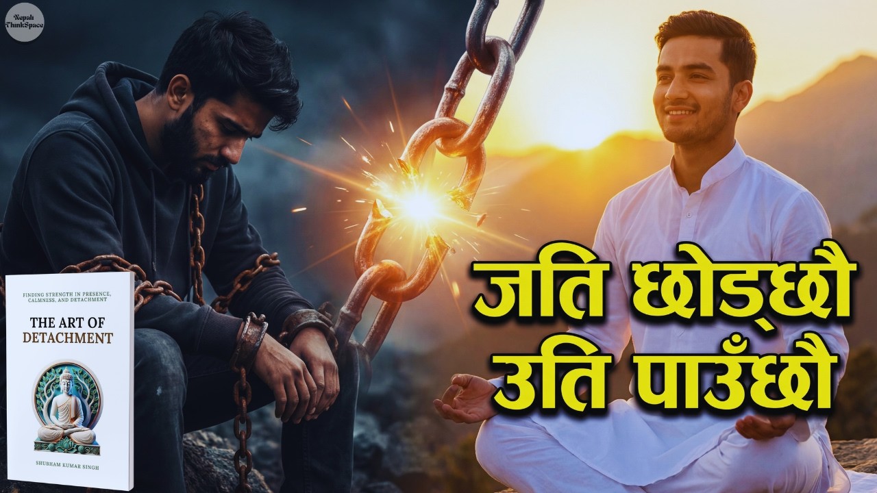 जति छोड्छौ उति पाउँछौ | The Art of Detachment Summary in Nepali | Nepali ThinkSpace