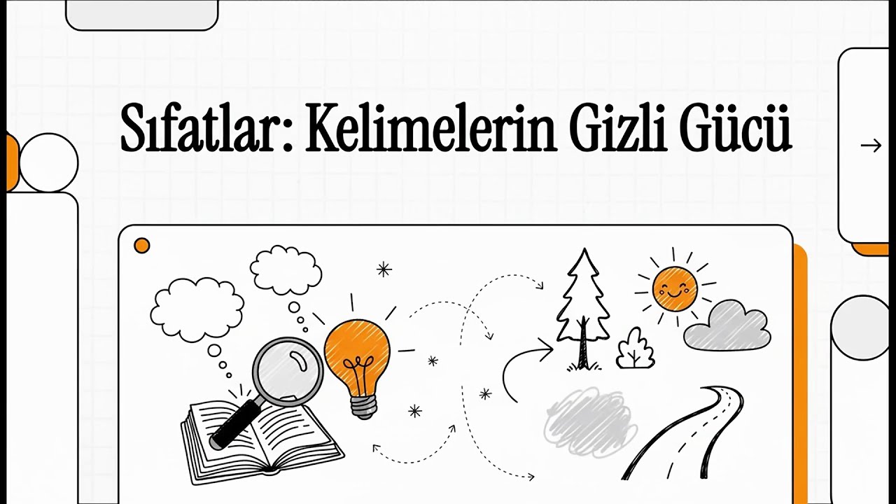 6.Sınıf Sıfatlar Konu Anlatımı