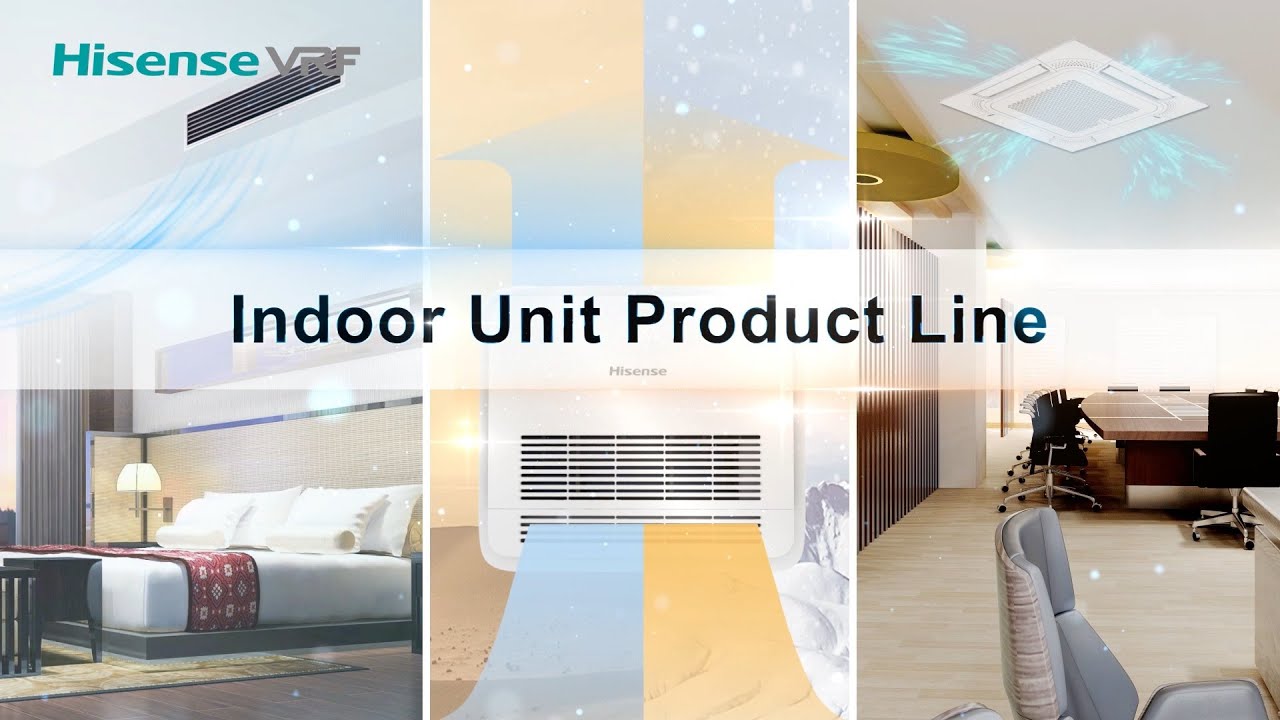 MIT Clima | Prezentare unitati de interior #HisenseVRF. #aerconditionat #hvac #vrf
