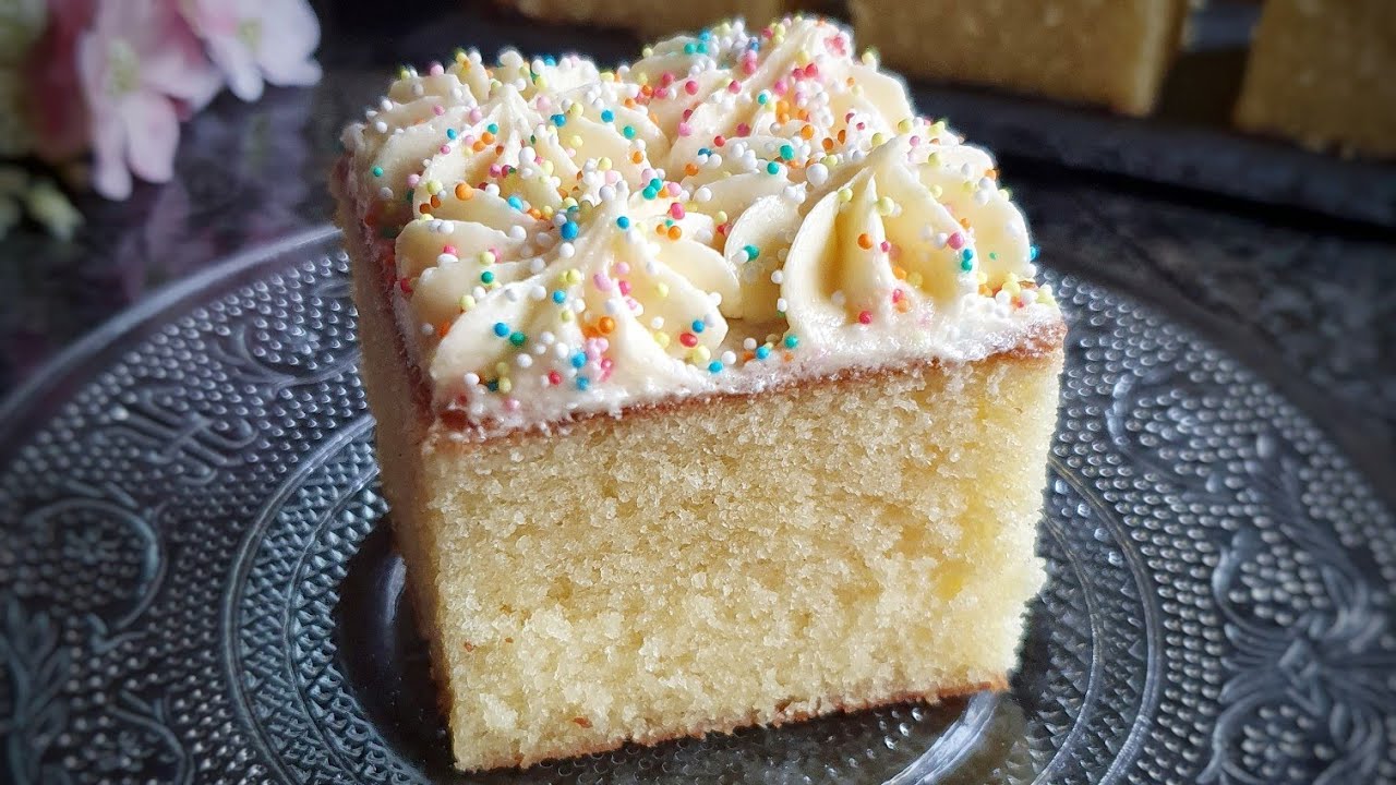 Hot Milk Cake / Soft, Moist and Fluffy