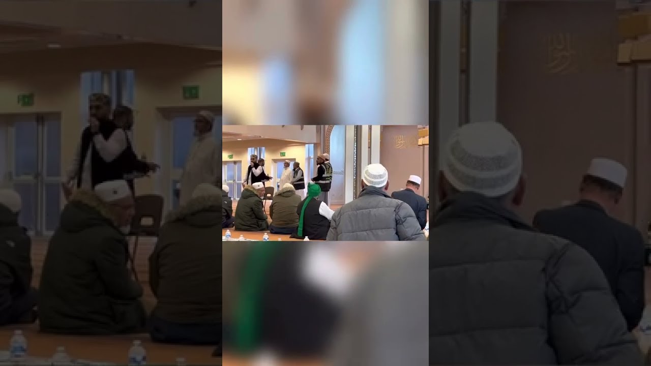 Ramzan Iftar in Center Masjid of Oldham Manchester England Uk