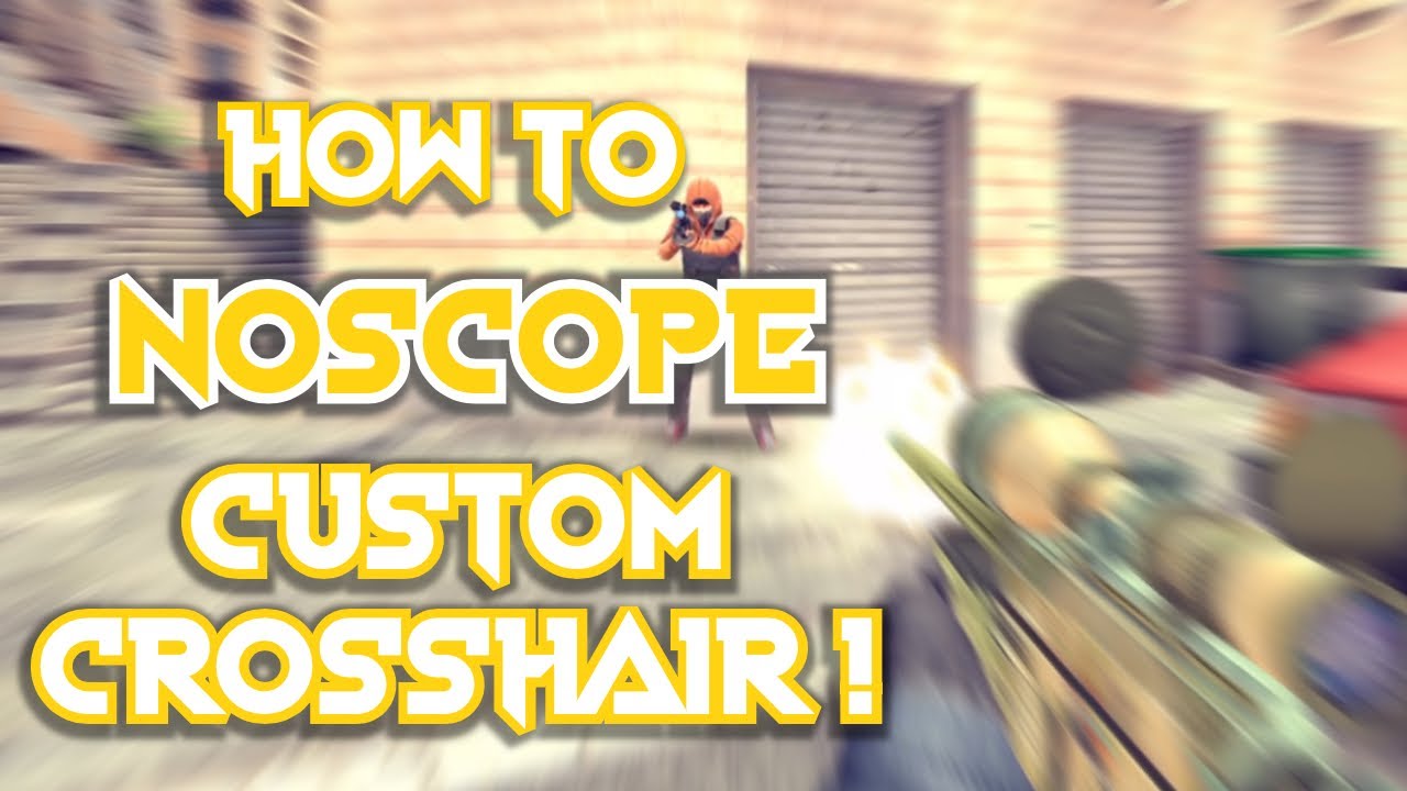 EASIEST way to NO SCOPE in Critical Ops (CUSTOM CROSSHAIR)