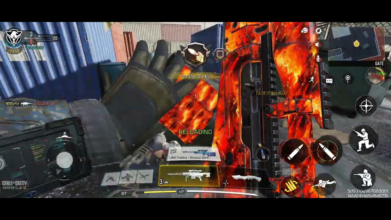 Shipment, Room, Sniper 1vs1 Gameplay  (Call of duty mobile)