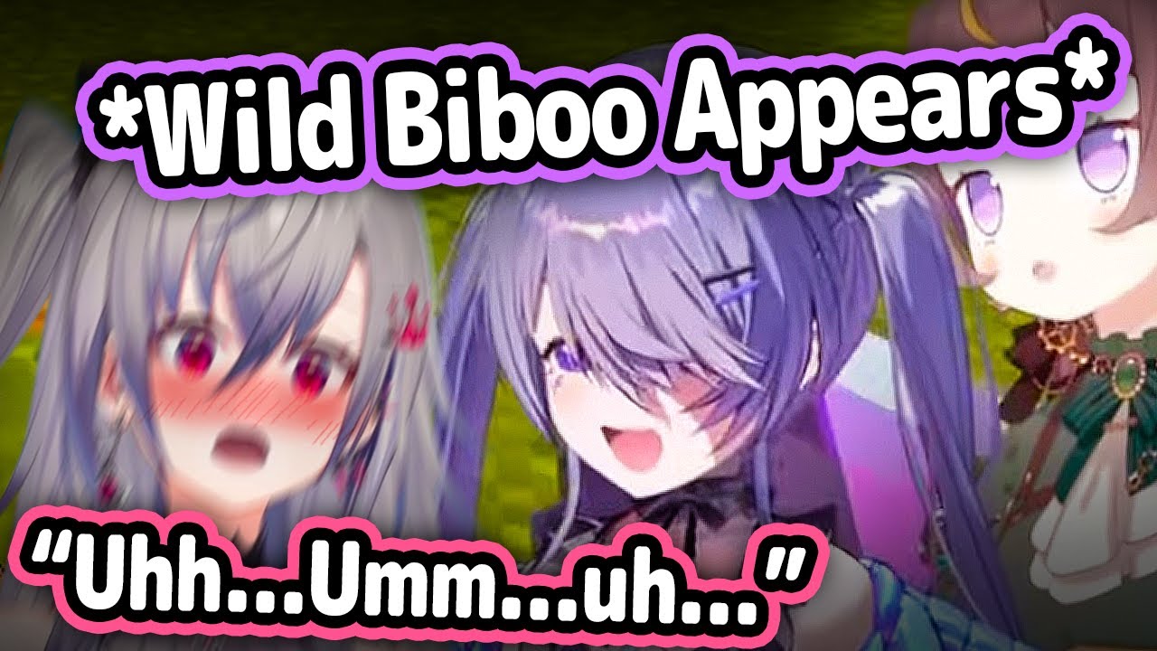 Riona Getting Nervous Speaking With Biboo and Anya Is Too Cute【Hololive】