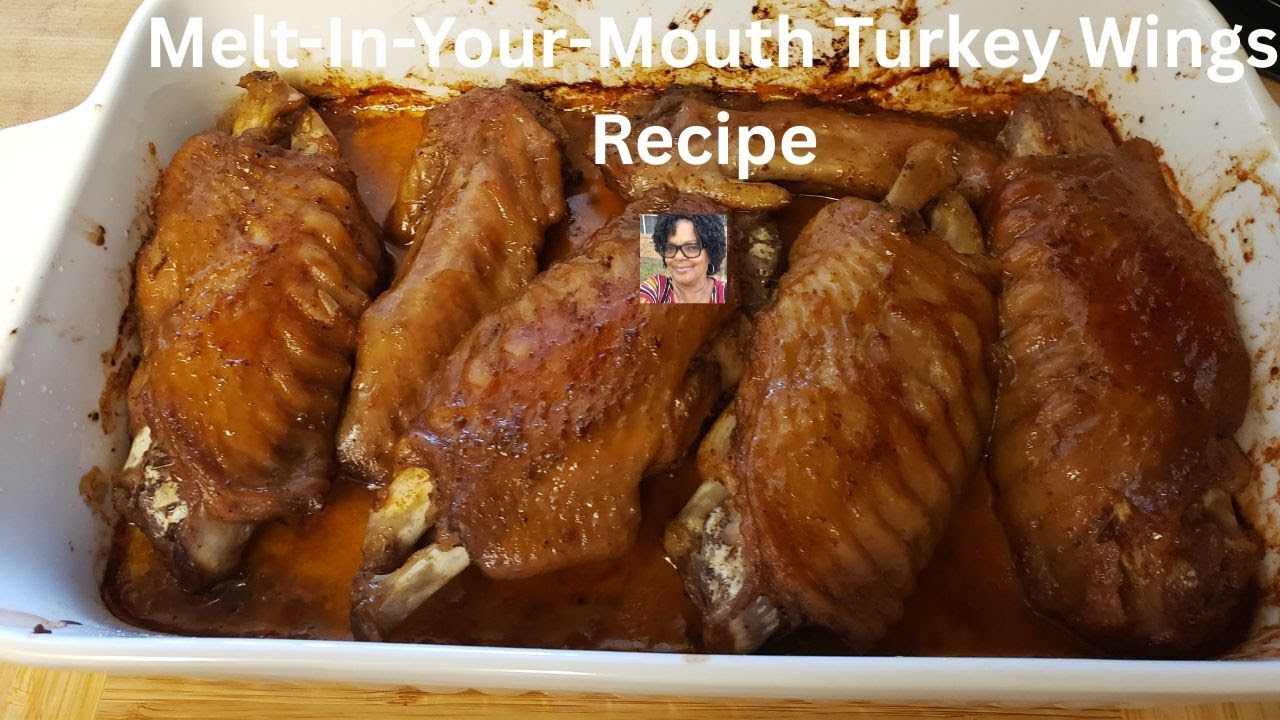 The Ultimate Baked Turkey Wings Recipe   Comfort Food Done Right!”   Made with Clipchamp