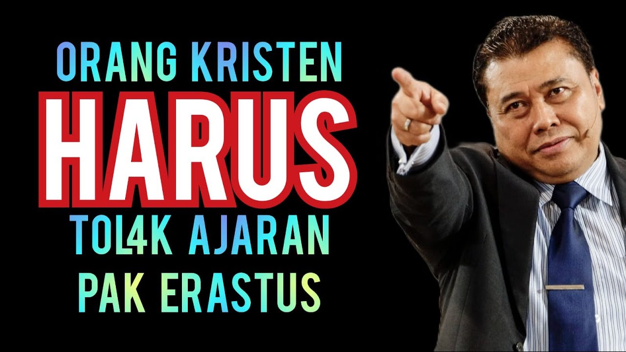 ORANG KRISTEN HARUS T0L4K AJ4RAN Pdt Erastus Sabdono!