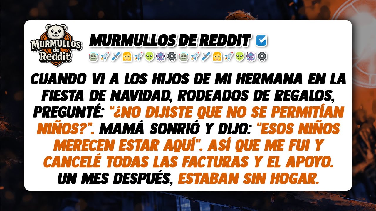 Mis padres prohibieron a mi hijo estar en Navidad. Luego encontré a los hijos de mi hermana rodeados