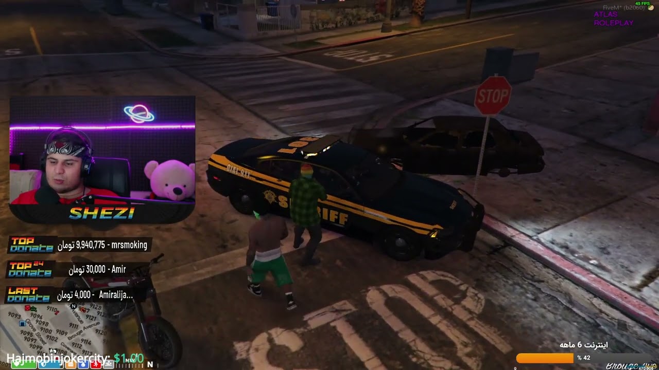 gta v آنلاین | رول پلی | قاچاق ماشین از بندر به شهر در جی تی ای