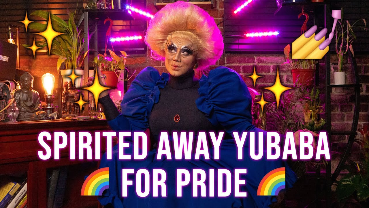 Spirited Away Yubaba Drag Look...for PRIDE?!