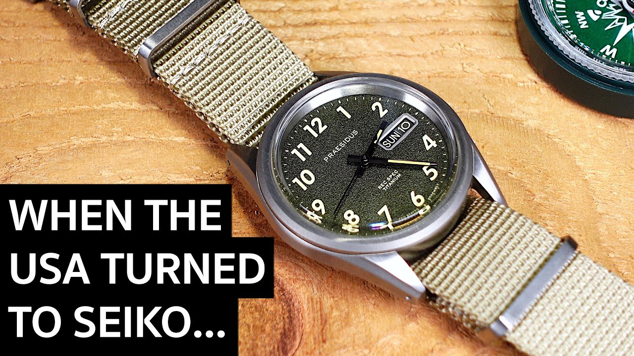 The rebirth of America's Japanese field watch ... Praesidus Rec-Spec