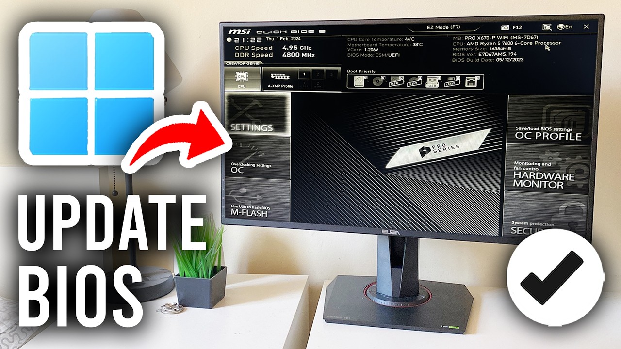 How To Update MSI Motherboard - Step By Step