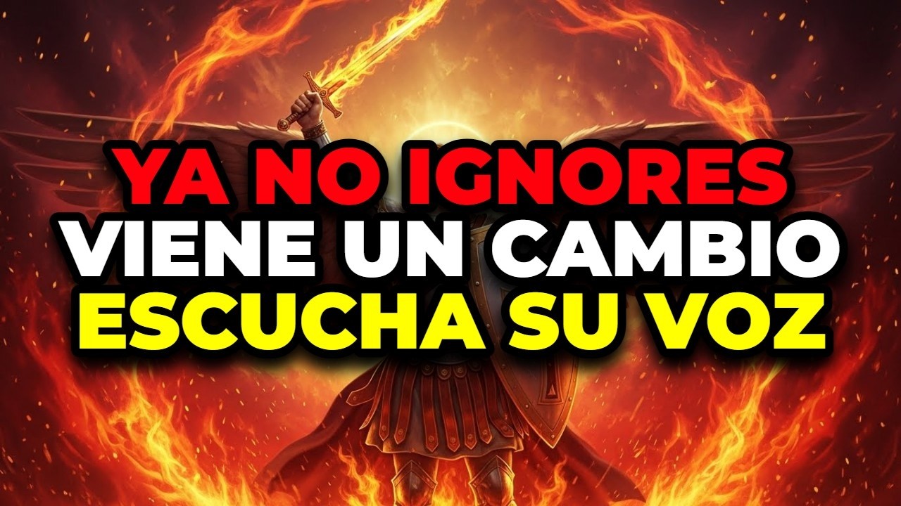 🙏 DIOS TE SUPLICA QUE VEAS ESTO: LA ADVERTENCIA DEL ARCÁNGEL MIGUEL QUE NO DEBES PASAR