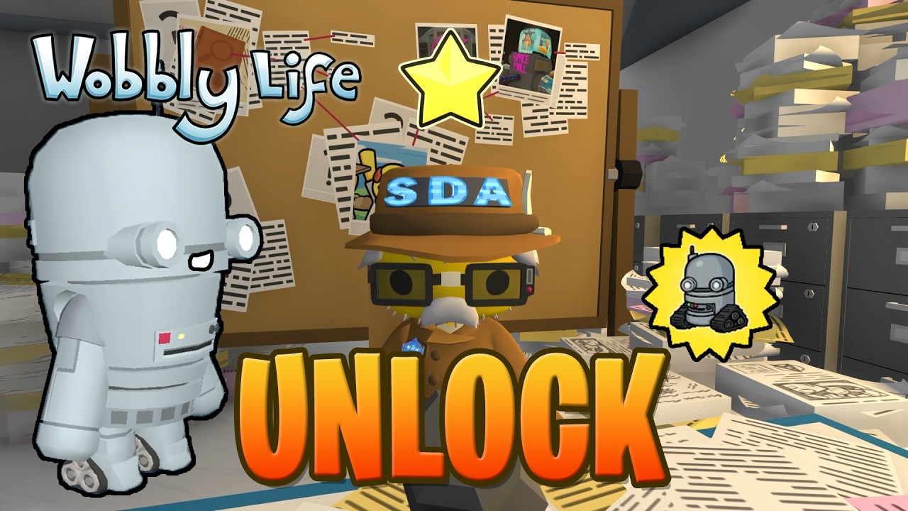 UNLOCK the ROBOT OUTFIT at Detective Agency 02: Rogue Robots in Wobbly Life