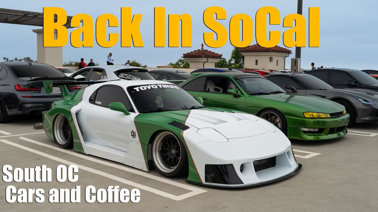 I'm Back On The West Coast | First Meet Getting Started w/ South OC Cars & Coffee