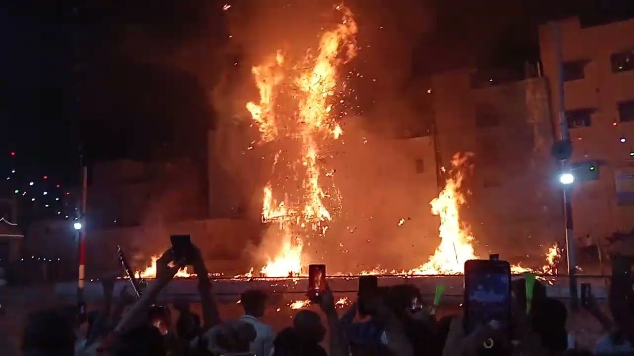 Loni Ghaziabad Ravan Dahan 2024 Ramleela Ground 😱
