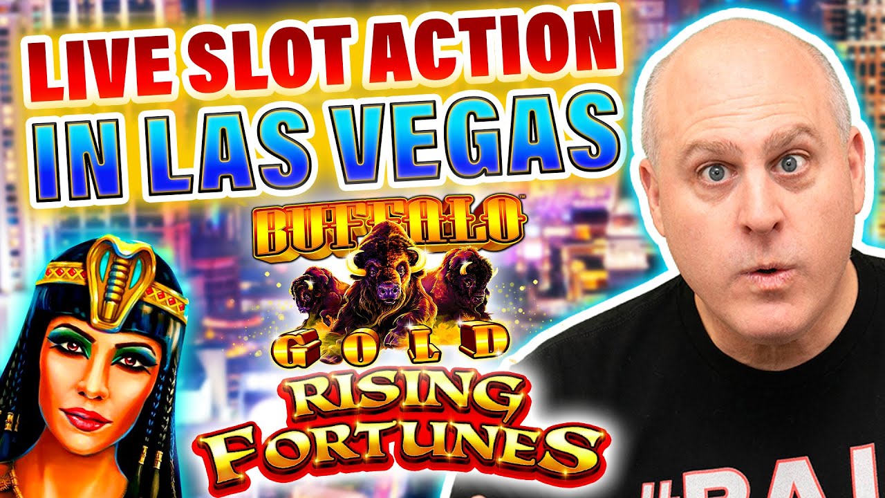 Live Slot Action In Las Vegas 🃏 Buffalo Gold, Rising Fortunes, Cleopatra Gold and More!