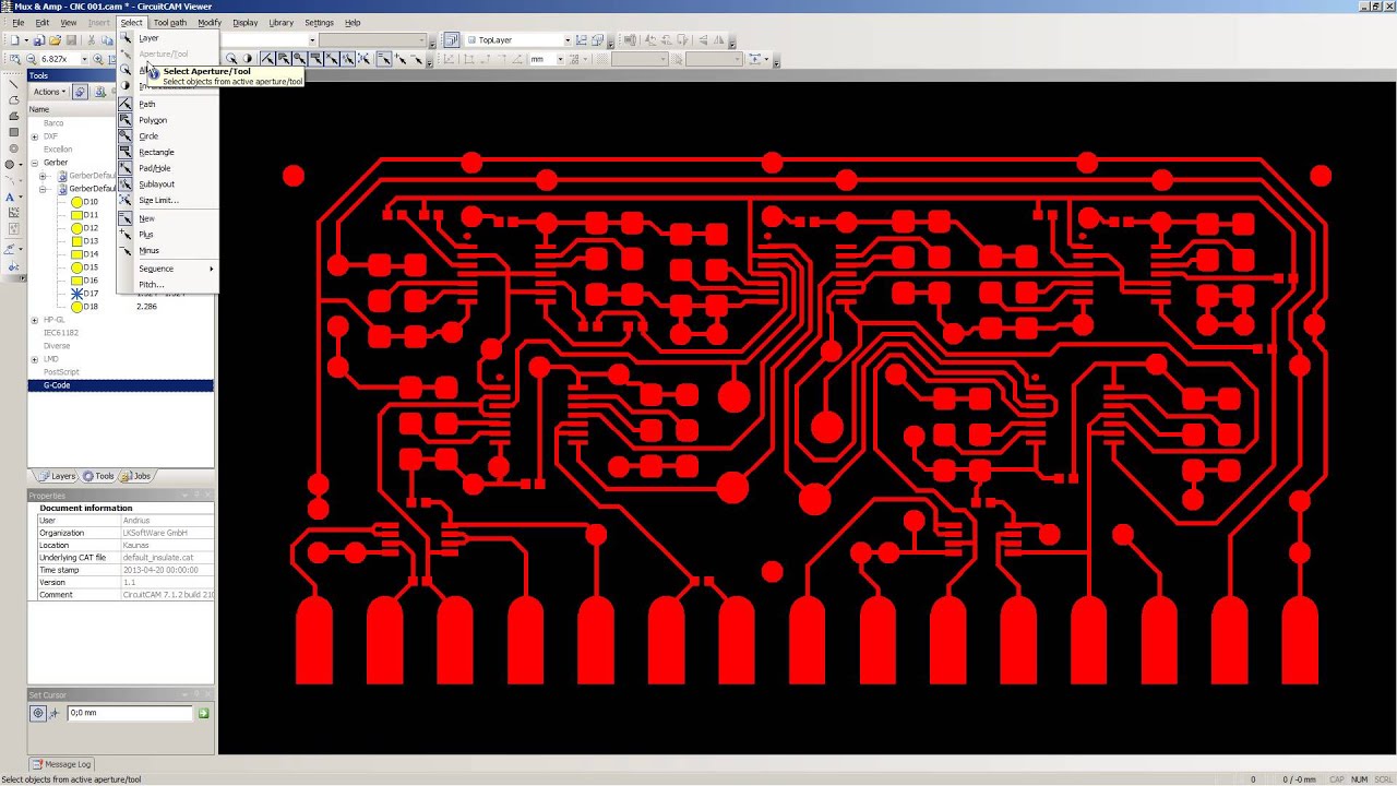 CircuitCAM evaluation