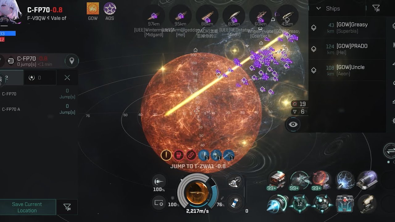 VVV Hunting Caps : AOA Cap Fleet Wipe | EVE Echoes | Endurer