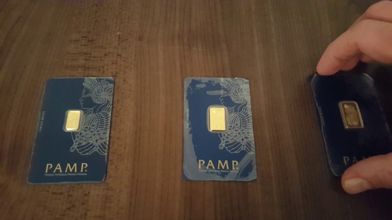 Why I buy small Gold Bars - 1g, 2.5g, 5g etc