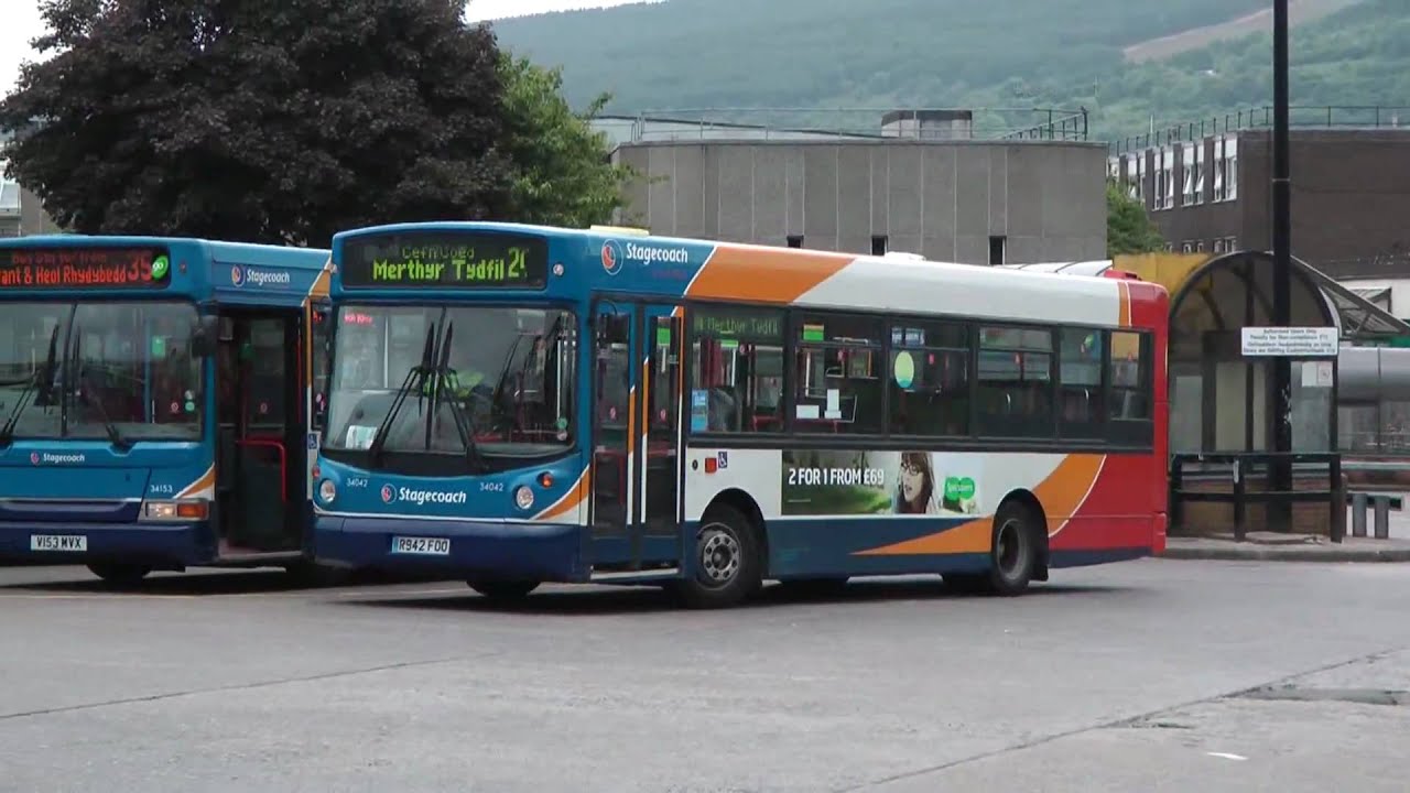 MERTHYR TYDFIL BUSES JUNE 2010