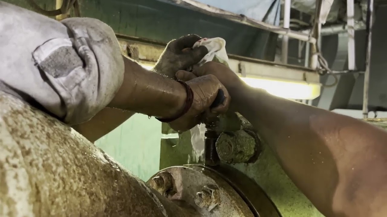 How do they do.....How to check fresh water leakage in LT cooler onboard ships...