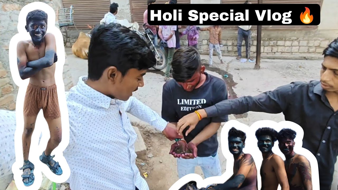 Holii full comedy vlog 🤣 3 March 2026 #minivlog #marathivlog 