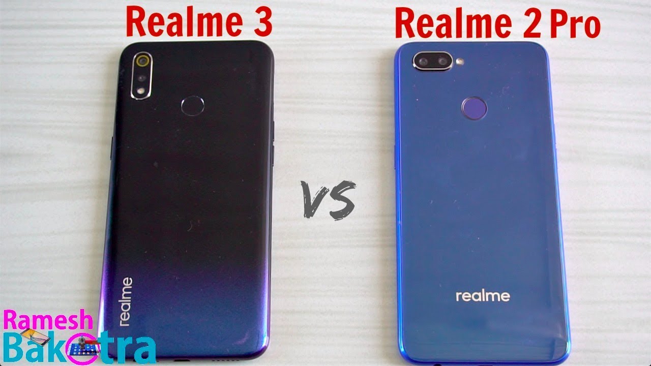 Realme 3 vs Realme 2 Pro SpeedTest and Camera Comparison