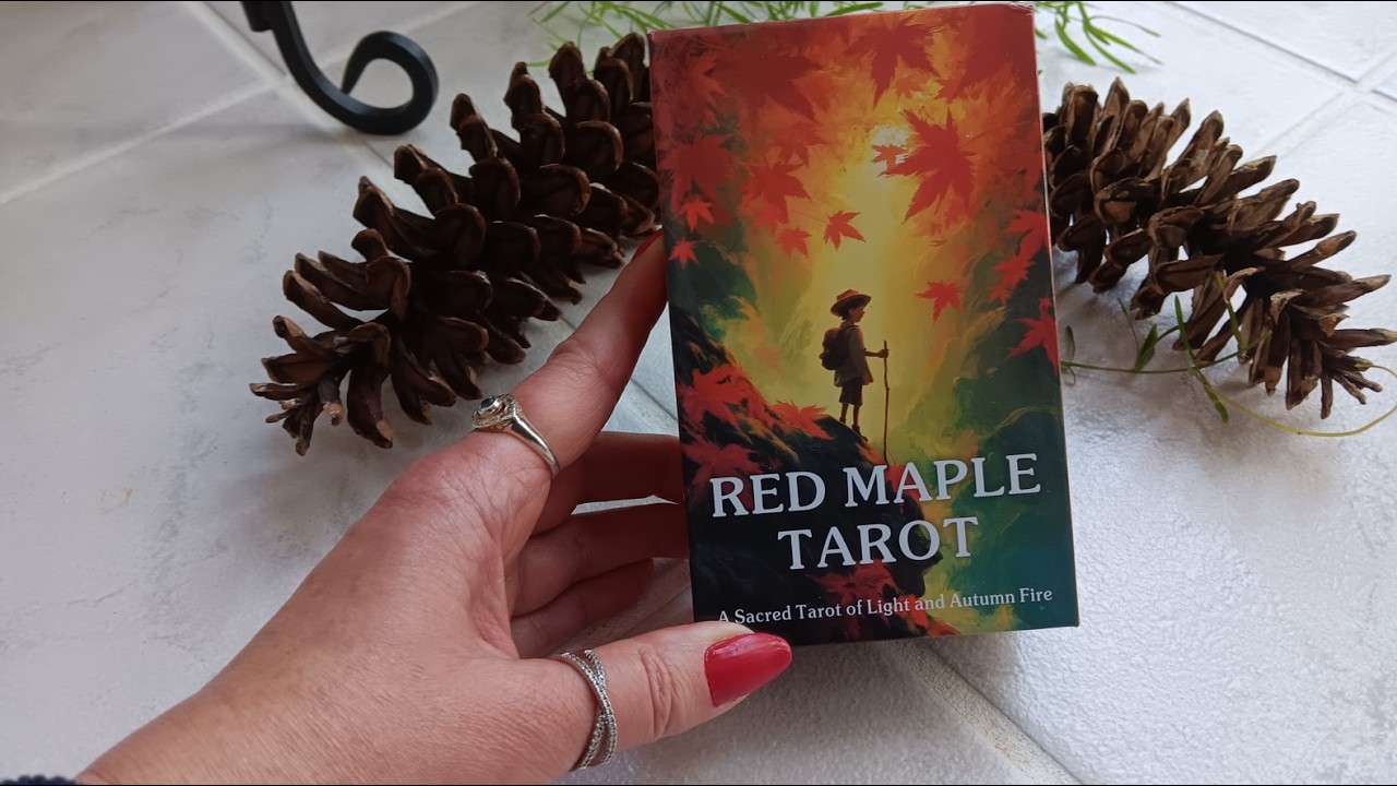 RED MAPLE TAROT 🍂 ~ Unboxing & Full Flip Through