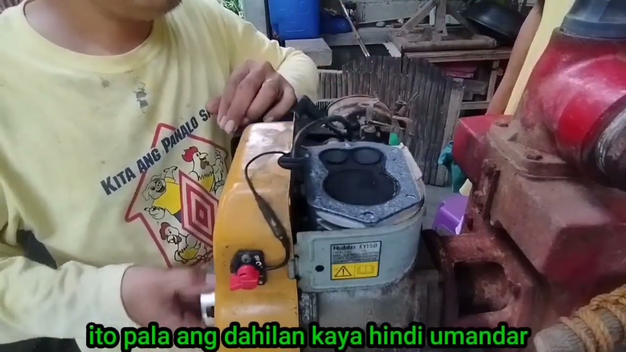 Paano magrepair ng lose compression na water pump engine