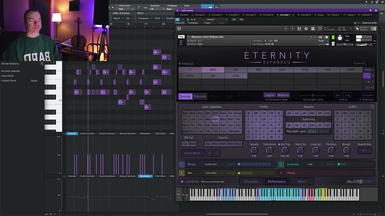Eternity Adult Choir by Audiobro - Expansion Array Divisi & Ribbon mics