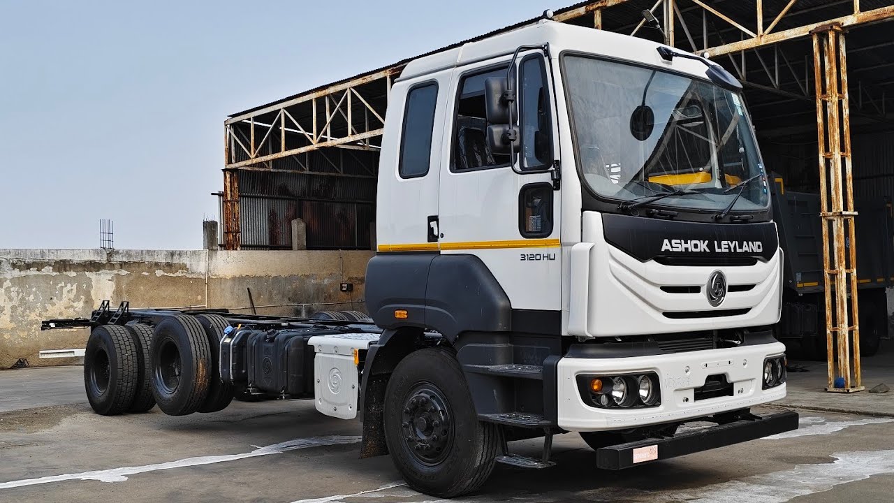 Ashok Leyland 3120HU | BS:6 P2 | 21 ton Payload| 10 Wheeler with Lift Axle | Detailed Hindi Review