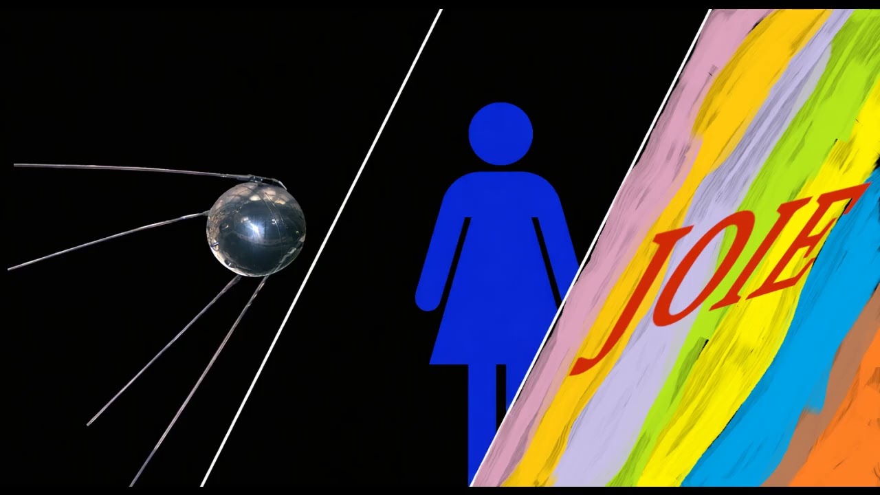 Sputnik femme joie