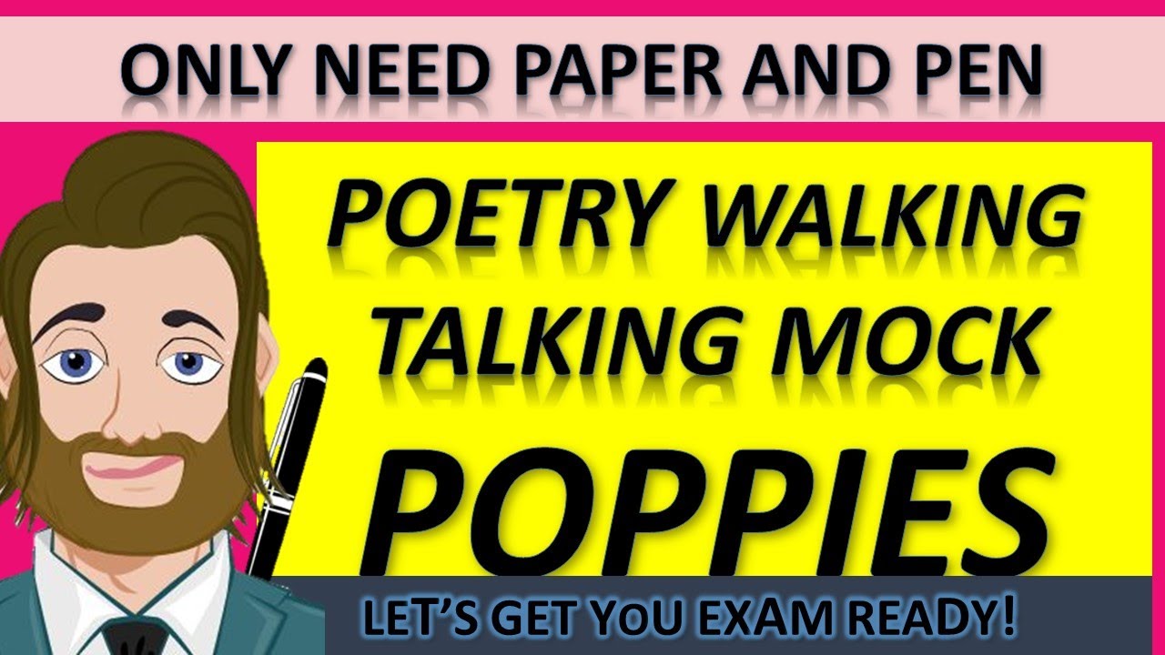GCSE English - Walking Talking Mock: AQA English Literature; Poetry; Power and Conflict; Poppies